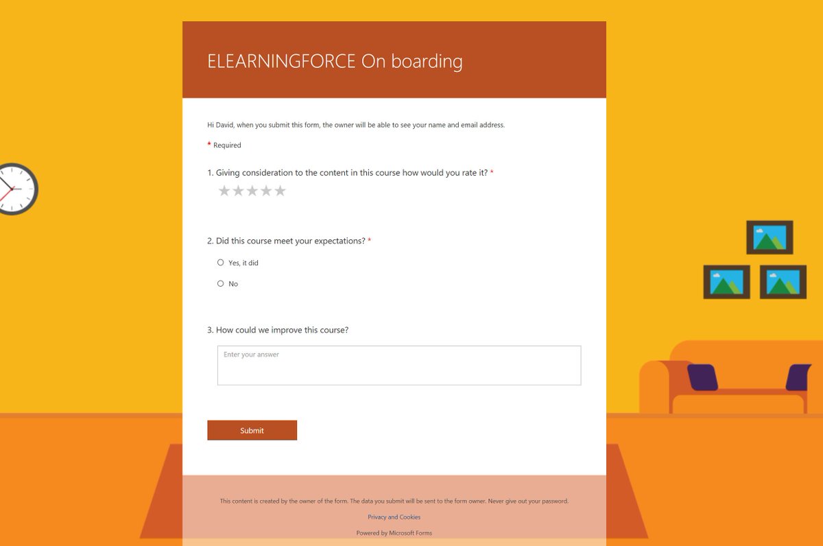 ELF_ANZ's tweet photo. Use Microsoft Forms to create surveys and polls for LMS365 user feedback. See more https://t.co/voD3DvMQ01 #Office365LMS #johndris #ELF_ANZ https://t.co/K3EtNVQz04