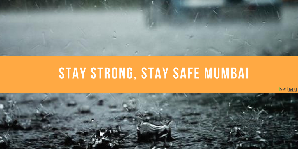 IsenbergIndia's tweet photo. The incessant floods may have got you down, but being vigilant is the only option you have #Mumbai.
#MumbaiRains #HelpMumbai https://t.co/eE304fjtvz