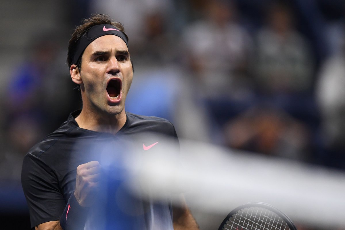 SirJadeja's tweet photo. 19-year-old American Frances Tiafoe Took Roger #Federer Till 5th Set. #Federer Undefeated In US Open Opening Matches.
👉🏾4-6 6-2 6-1 1-6 6-4 https://t.co/LVrlo5lo0n