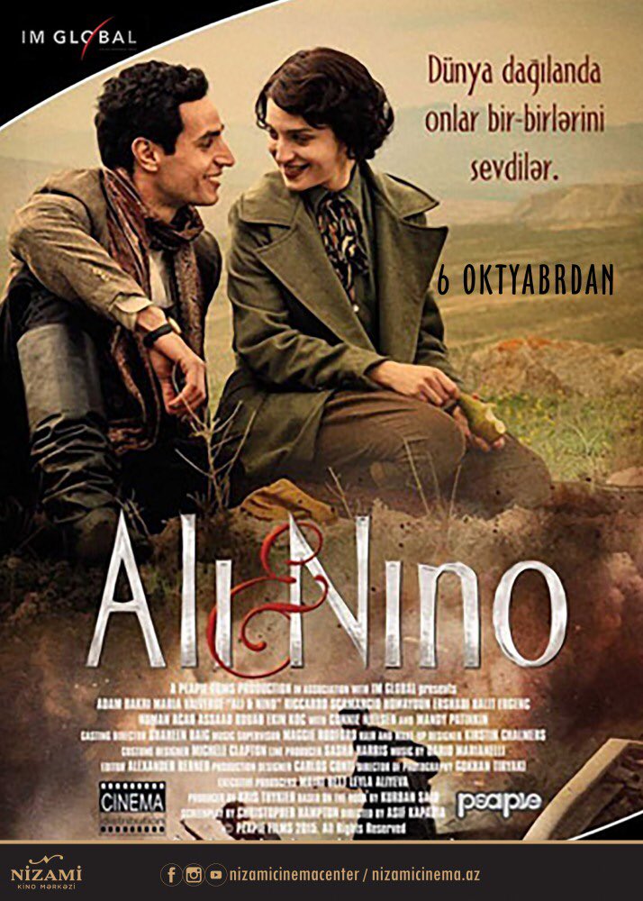 bs__92's tweet photo. #تحدي_100_فيلم 
Drama · Love story of a Muslim Azerbaijani boy and Christian Georgian girl in Baku 
#ali_&amp;_nino https://t.co/4YIx3fy8uU