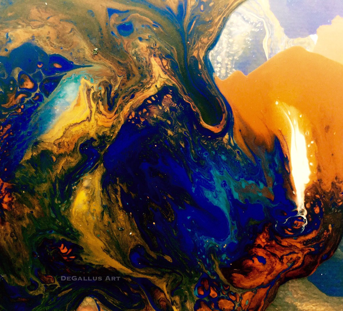 degallusart's tweet photo. DEEP SPACE SOUL #abstractart #fluidpainting #abstractpainting #artlover #scifi #resinart #painter #homedecor #modernart #art #abstract #arts https://t.co/yO3bWiEk3Z