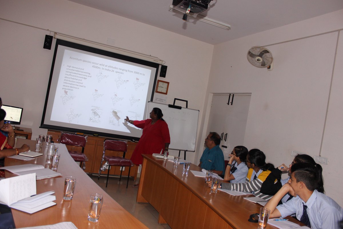 TDUConsSci's tweet photo. #Biodiversity #conservation program #KnowingTheUnknown @TDUFRLHT attended by Jain Heritage School students @SciResMatters https://t.co/AeMaiCsVca