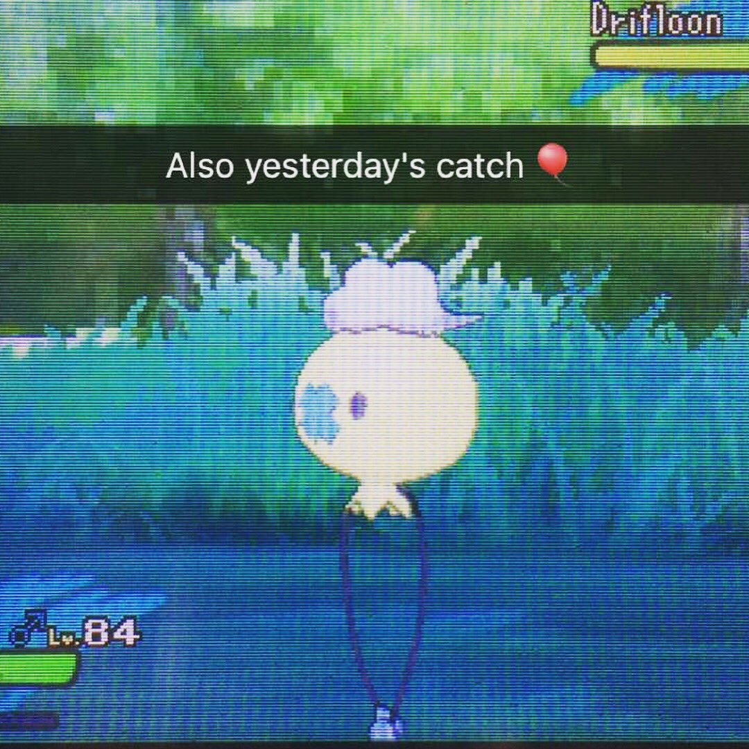 Seanatronic12x2's tweet photo. On the eve and day of when @TheNationalDex uploads a new vid, I found 4 shinys #thanksdexcast #theshinyluckisreal @FacianeA @PokeKellz https://t.co/G2dN6BeSed
