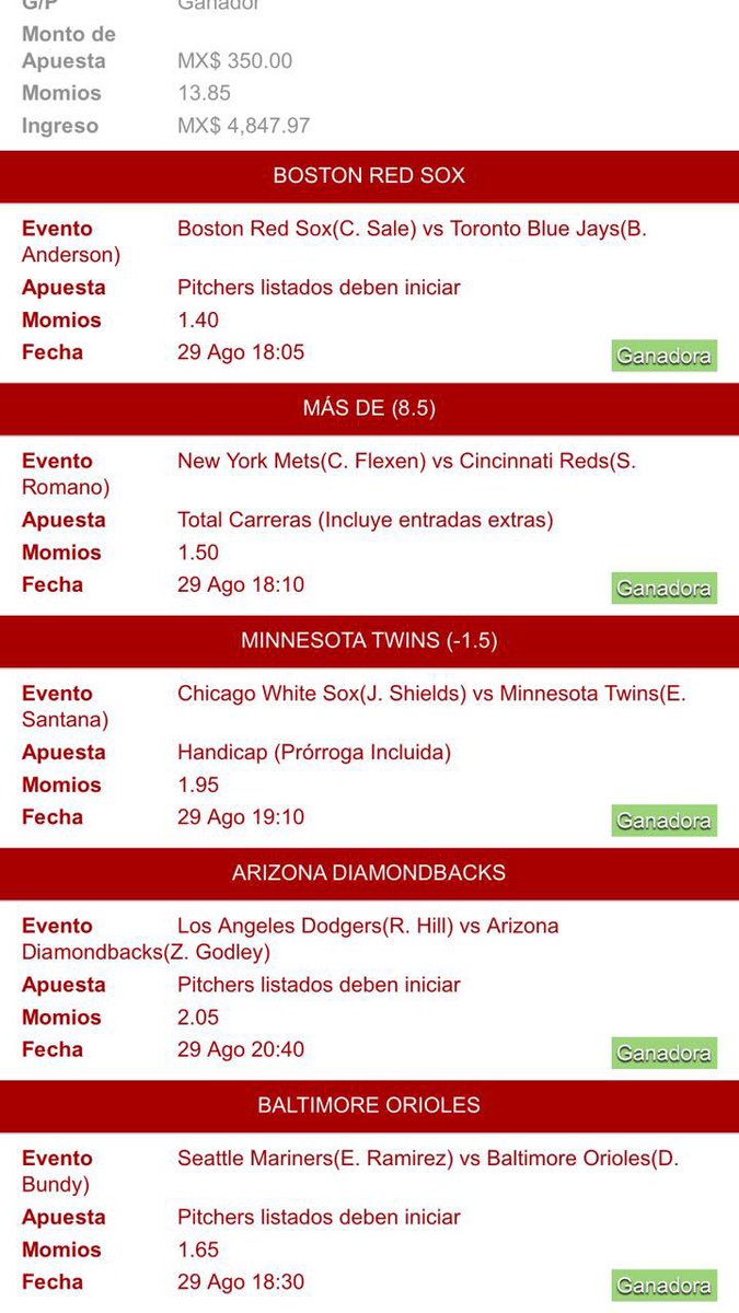 analyticsmister's tweet photo. Dos de dos esta semana #Mister #Analytics #Win Gracias @calientesports https://t.co/Kje22fBteY