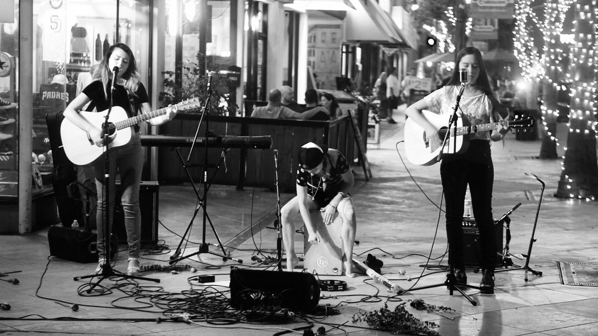 BellaLugosy's tweet photo. To last Ray At Night show in North Park. Ladies and gentlemen....Bill And Sandy 
#BillAndSandy #AcousticDuo https://t.co/FTa8yW6gzi