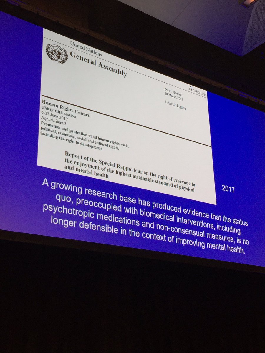 AndieCoughlan's tweet photo. Loving listening to Mike Slade speak about recovery oriented practice #TheMHS2017 #wellways #disruptors https://t.co/RXlfDEx5BQ