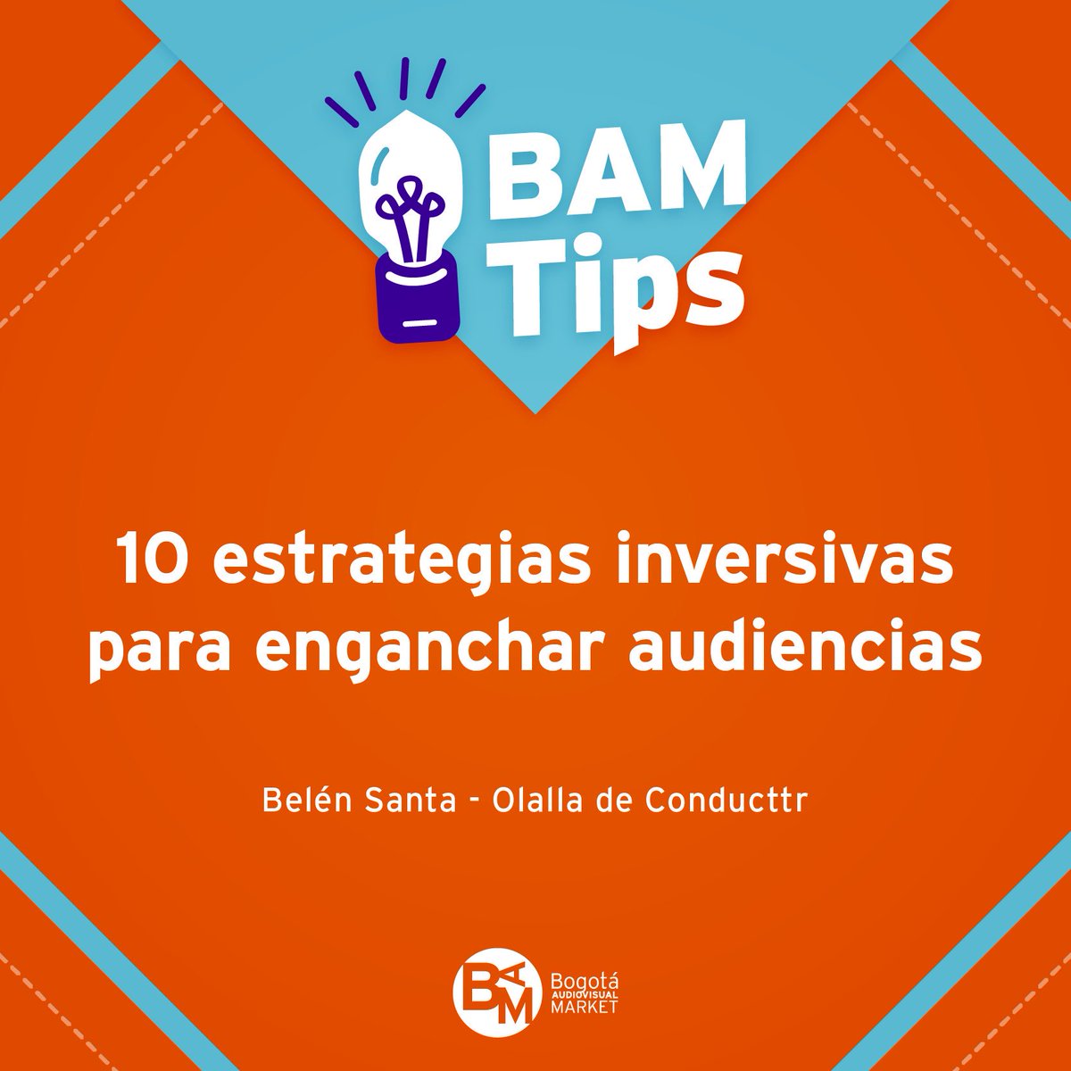 BAM_Bogota's tweet photo. ¿Cuál de estos #BAMTips, que nos dejó Belén Santa-Olalla, es tu favorito? https://t.co/uCMoD6SsGv