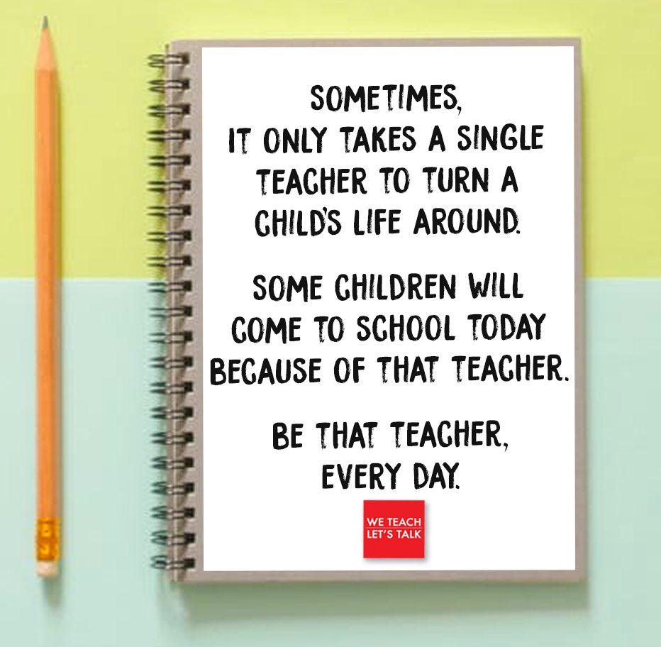 Be that teacher! <a href="/Kimberhalliburt/">Kimber Halliburton</a> #washingtonway #evenbetter