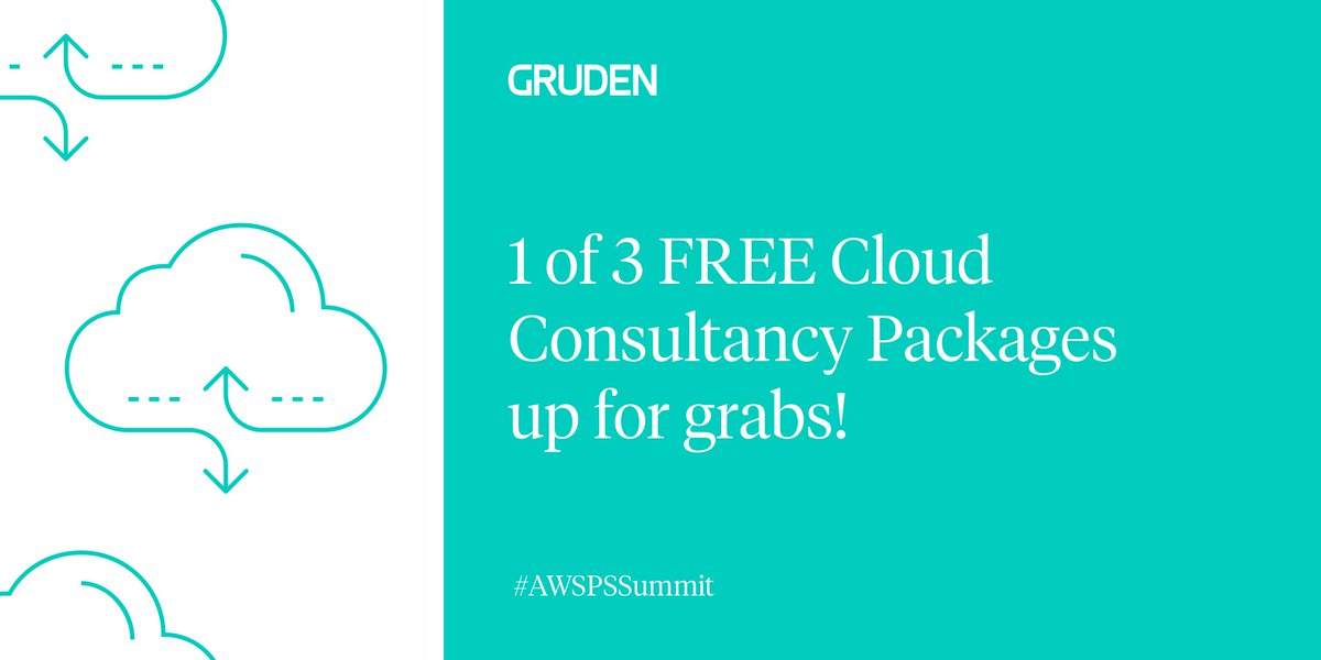 GrudenDigital's tweet photo. Come visit us at the AWS Solutions Pavilion \\ We're giving away a 1-Day Cloud Consultancy Package #AWSPSSummit 🇦🇺 https://t.co/nmttUG4r3C