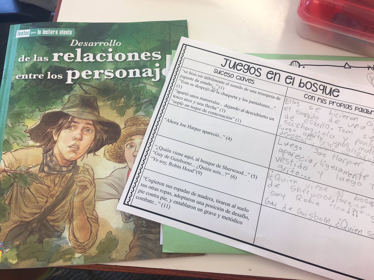 maestrasandoval's tweet photo. Write it in your own words. #5thgradedual - Unit 2 @BenchmarkEdu #duallangchat #duallanguage #twowayimmersion #camlearns https://t.co/GbRziNAWKY
