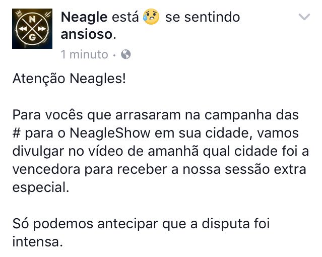 Liar5er's tweet photo. 🌵 SÓ PENSANDO QUE PODE SER POA 🌵

Se não tiver POA vou ficar bem na bad amanhã 😂 

#NeagleShowPortoAlegre 
@EagleTrindade @gabrielneox_ https://t.co/OAuuS85Ft8