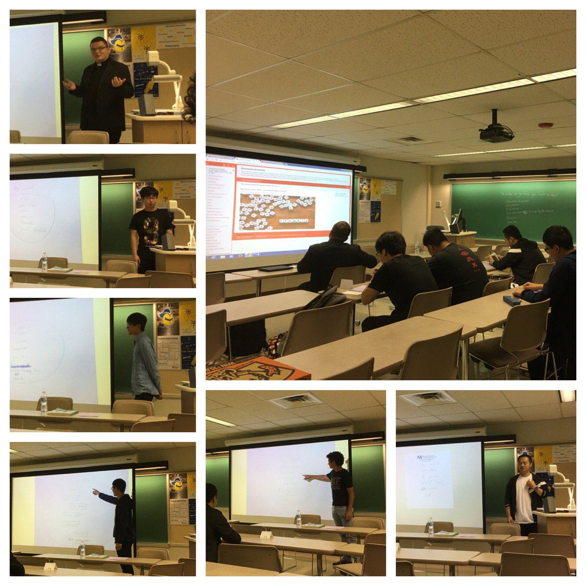 HadeelBetti's tweet photo. #ESL classes well under way. ๐๐ #sickbutstillmadeit ๐ฉ๐ปโ๐ซ#firstdayofclass #IamMITESOL #MUESL @MadonnaU #ESLGrammar #studentcentered https://t.co/Px1hKkwqkr