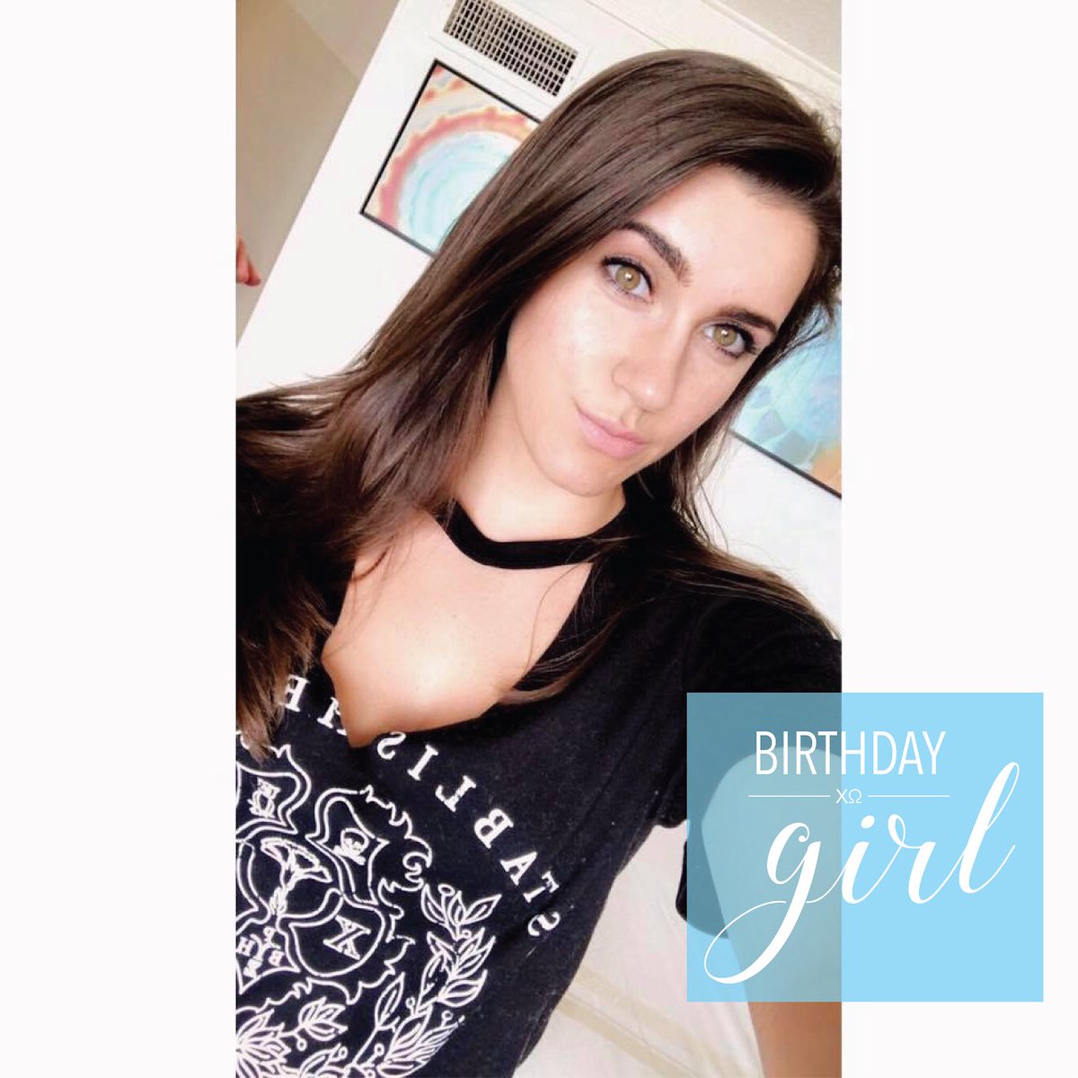 Happy Birthday to our sister Chantal! We hope you have a fantastic day ⭐️❤️