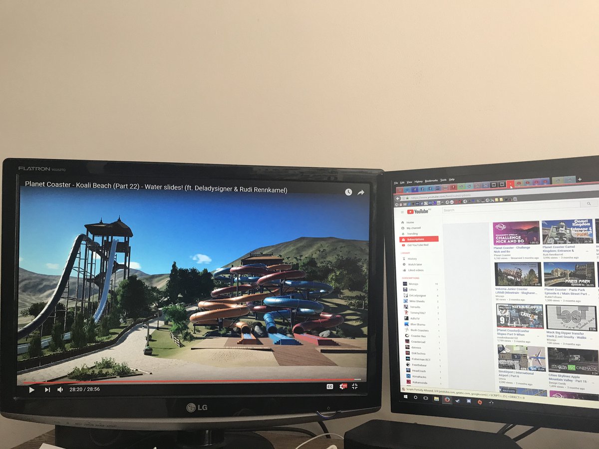 mrwhombex's tweet photo. @Silvarret today on my #PlanetCoasterCatchup - @KoaliBeach Ep22. Amazing slides! You said 4+ hours? Wow. https://t.co/sIw5RowHDP