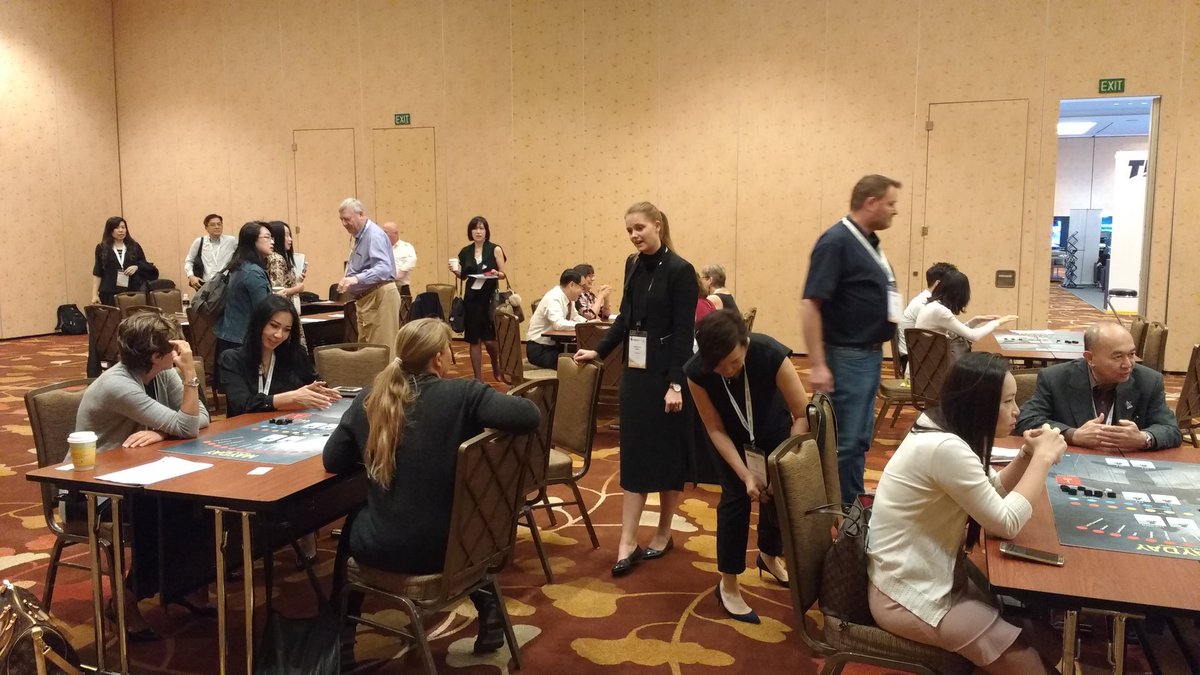 halldalegroup's tweet photo. Game on! #APATS2017 #cabincrew training workshop underway #CRM #MAYDAY https://t.co/rGVAGCVgHc