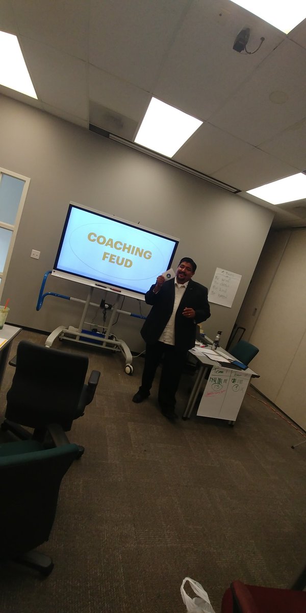 JoeY_Sprint's tweet photo. Steve Harvey who?? @IvanArbizu leading our #CoachingFeud 
Good times in #WeHo today. https://t.co/pEJo31pnNI