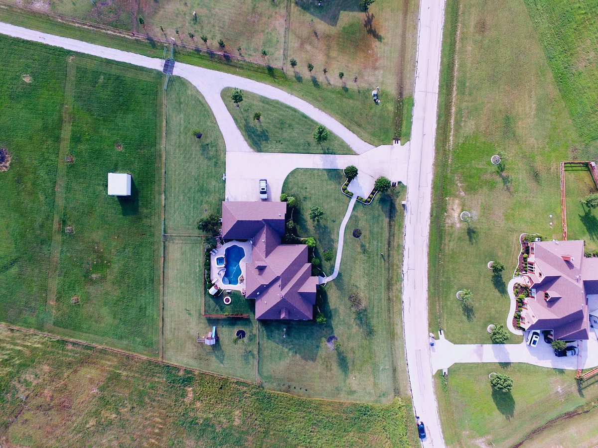 A #Texas home🤠 #MizeMedia #RealEstate #AerialPhotography