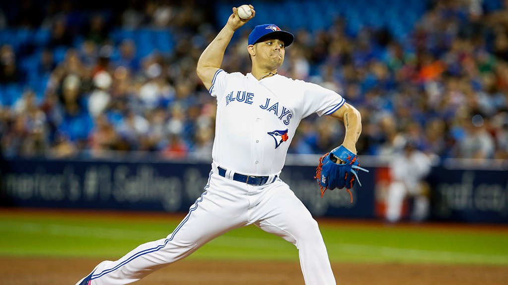 BlueJays's tweet photo. 3 quick outs and an @amstandardca #CleanInning for @RobertoOsuna1 in the 9th.
To the bottom half we go. 3 runs to tie, 4 to go home happy. https://t.co/88jo1AKoGY