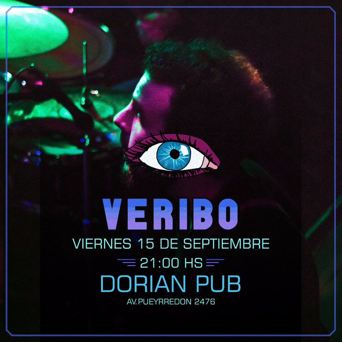 VeriboMusic's tweet photo. El viernes 15 de Septiembre vamos a estar tocando en Dorian!!! https://t.co/kh6xMRwUg5