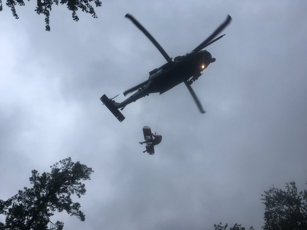 920thRescueWing's tweet photo. We have boots on ground in Texas and are proudly serving alongside our fellow rescue warriors to help those in need! 5 saves and counting! https://t.co/nnvHJOK4EI