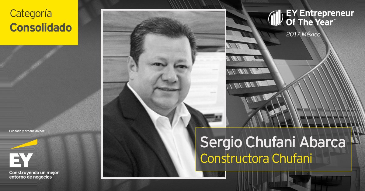 EYMexico's tweet photo. Sigue la participación de @sergiochufani  en la Cena de Gala del #EOYMX17 el 28 de septiembre a través de nuestras redes sociales https://t.co/m0NKs0jQmc