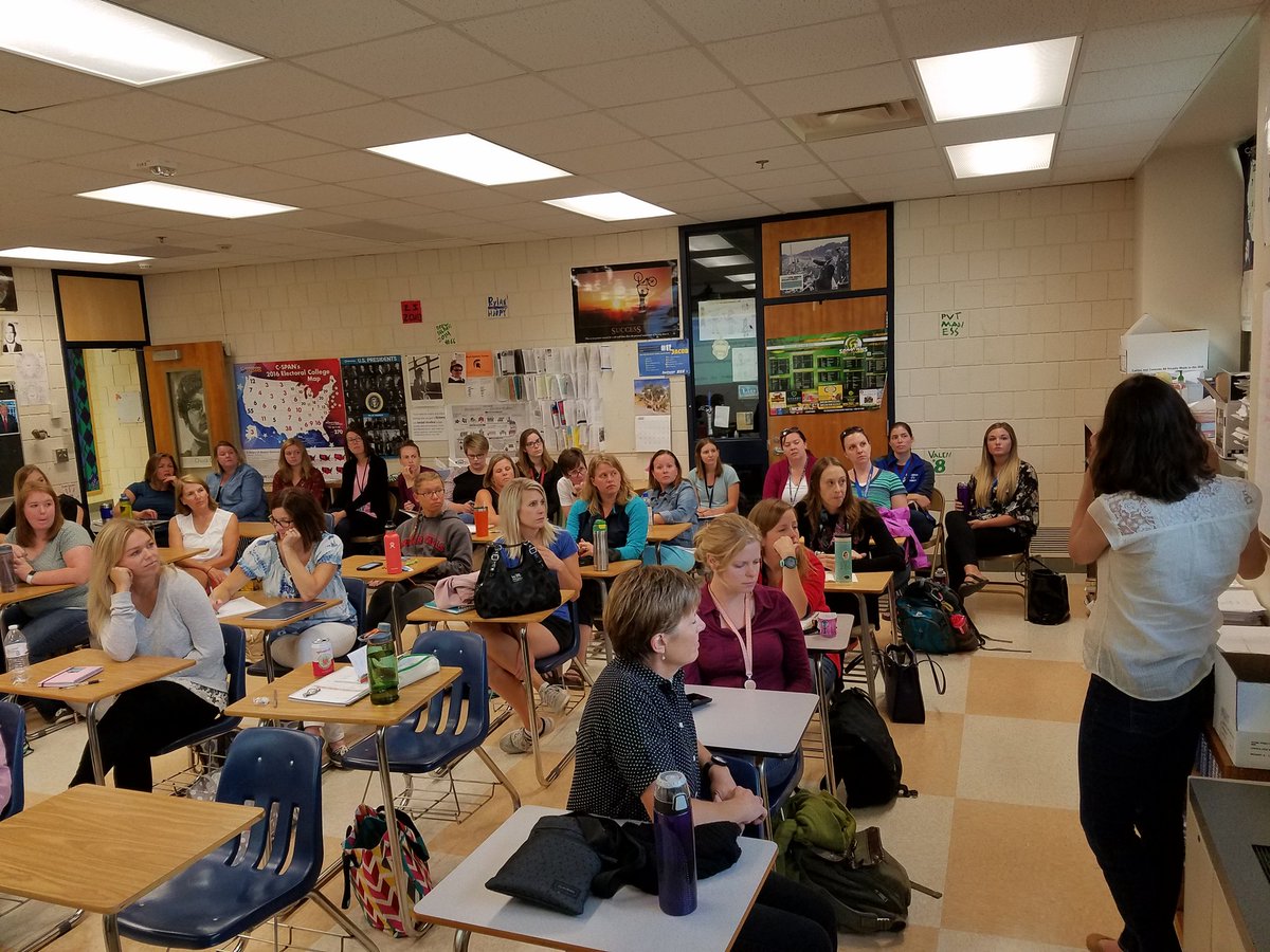 wkdieter's tweet photo. Speech Pathologists prep for a great school year!😃#RPSLEAD https://t.co/SljzevOj7y