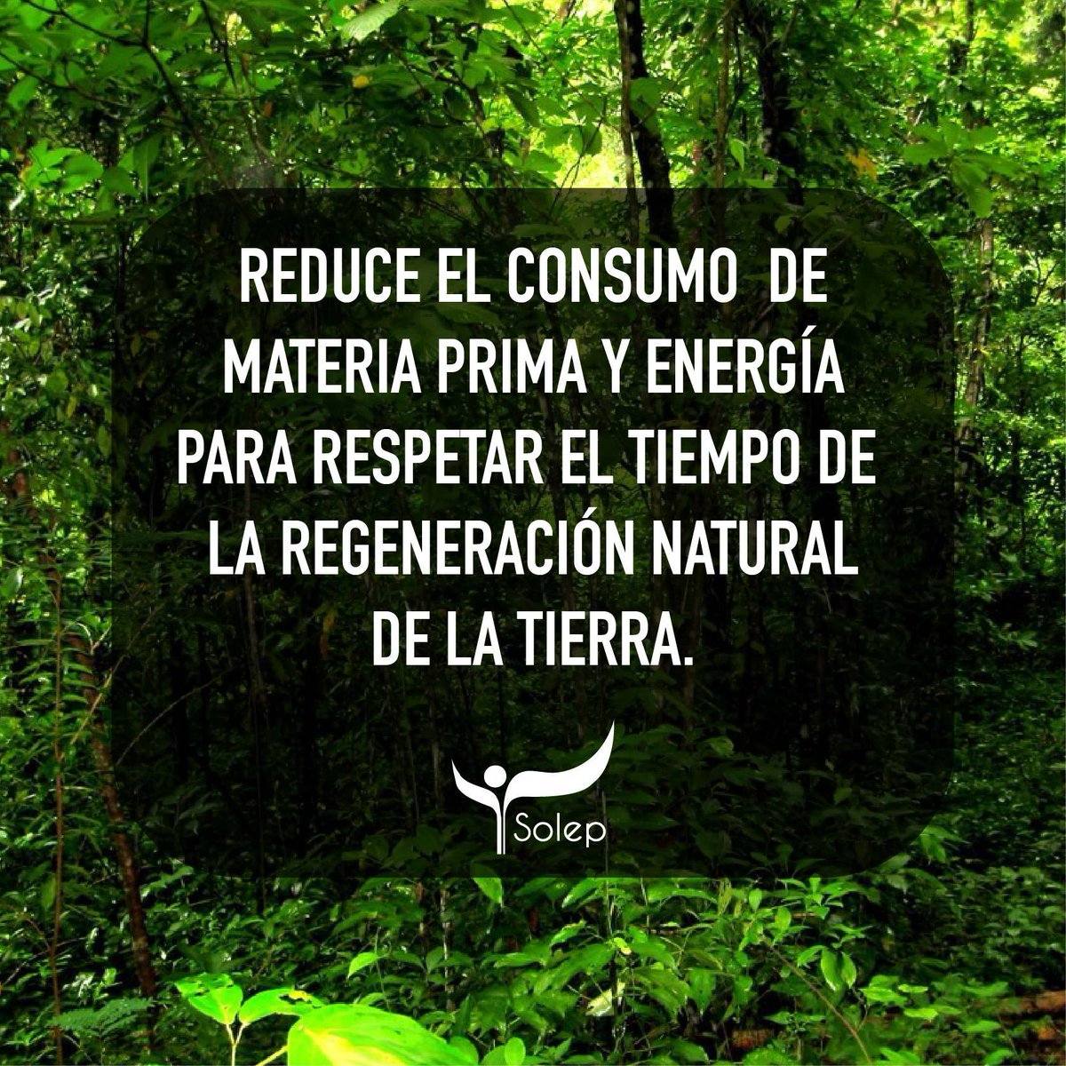 SolepMx's tweet photo. Reduce la materia prima que utilizas y recicla 😉♻️ #Solep https://t.co/q9NU8Hujl3