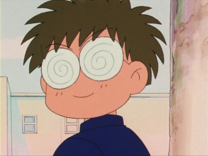 Jak Out Of The Box On Twitter The Anime Swirly Glasses Trope Evolves Once More