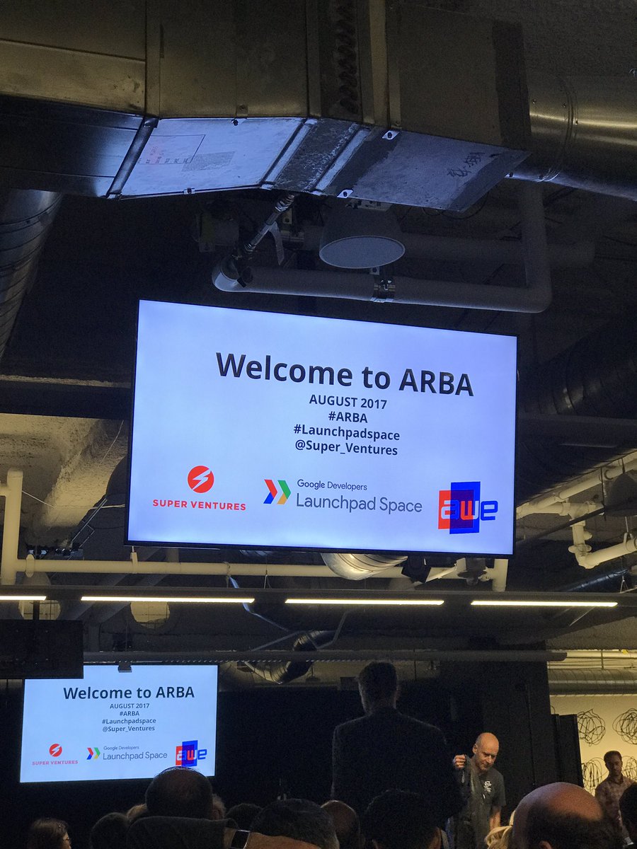NSicchieri's tweet photo. Finally back at #ARBA meetup at #launchpadspace by @Google https://t.co/UIEVbuq862
