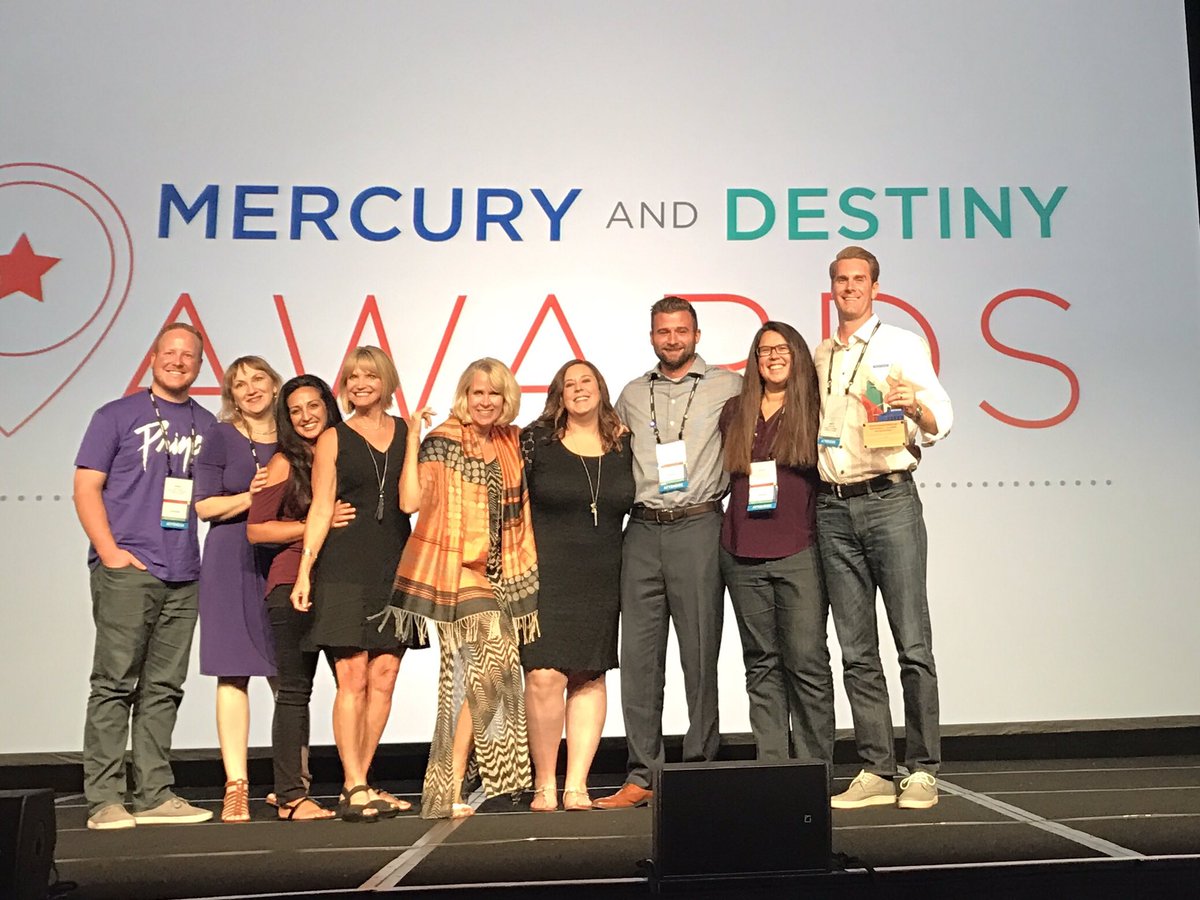 Congratulations to our amazing <a href="/visitidaho/">Visit Idaho</a> team for the Judges' Choice win at #ESTO2017 #visitidaho