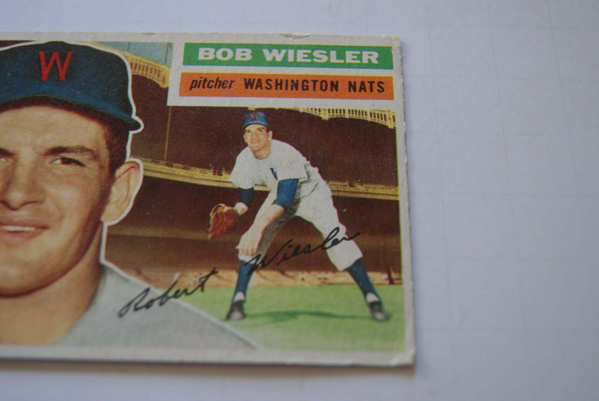 Wisdom_Lane's tweet photo. Vintage Bob Wiesler Washington Nationals 1956 TOPPS Baseball Card Nu… https://t.co/rsXF5ErbYW #WisdomLane #Number327 https://t.co/k3PMbj4Jrh