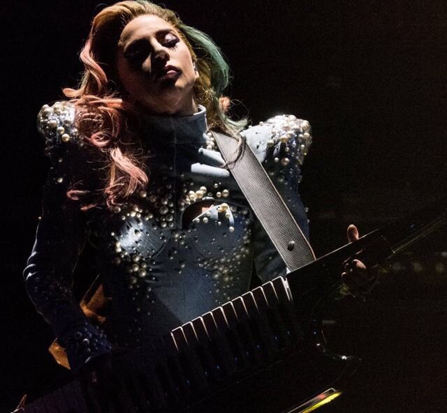 "You know what's not an illusion? My voice." -Lady Gaga tonight at the #JoanneWorldTour
