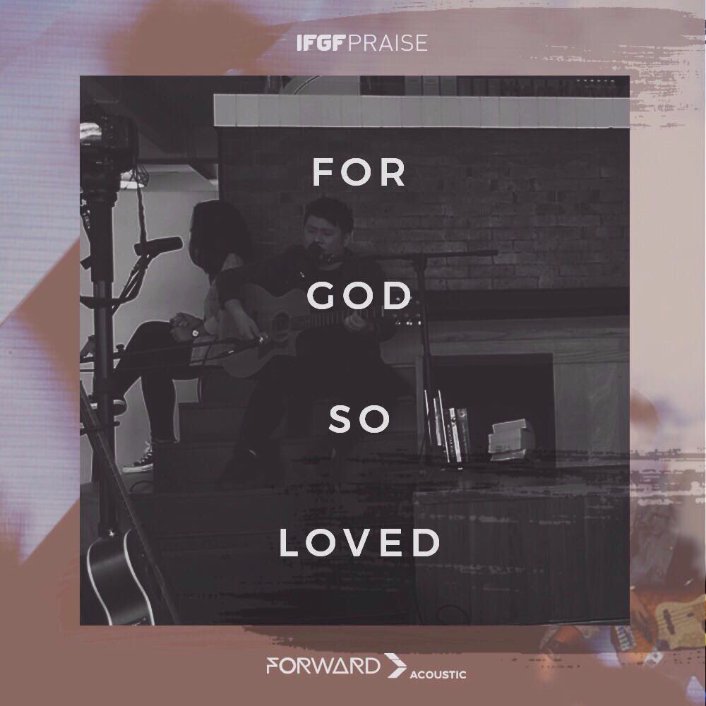 ifgfpraise's tweet photo. For God so loved the world
He gave His only Son
Who's given all His life
To cleanse me from my sins
#ifgfpraise https://t.co/5qQOa8dBx6