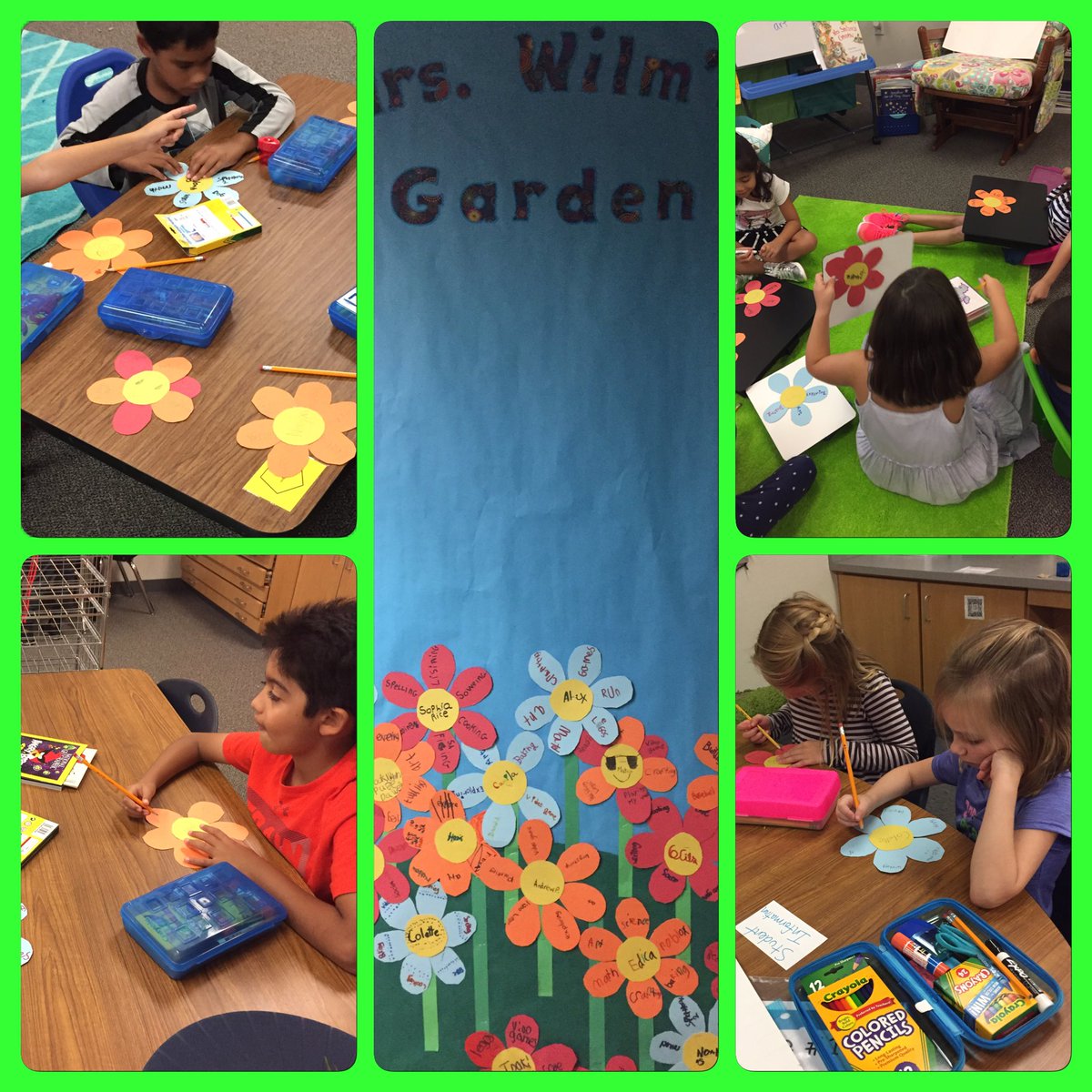 Barbb7997's tweet photo. How does Mrs Wilm's #2ndgRAYde garden grow? #growthmindset #goalsetting #flexibleseating #reaganrays https://t.co/oSFFqJxJXl