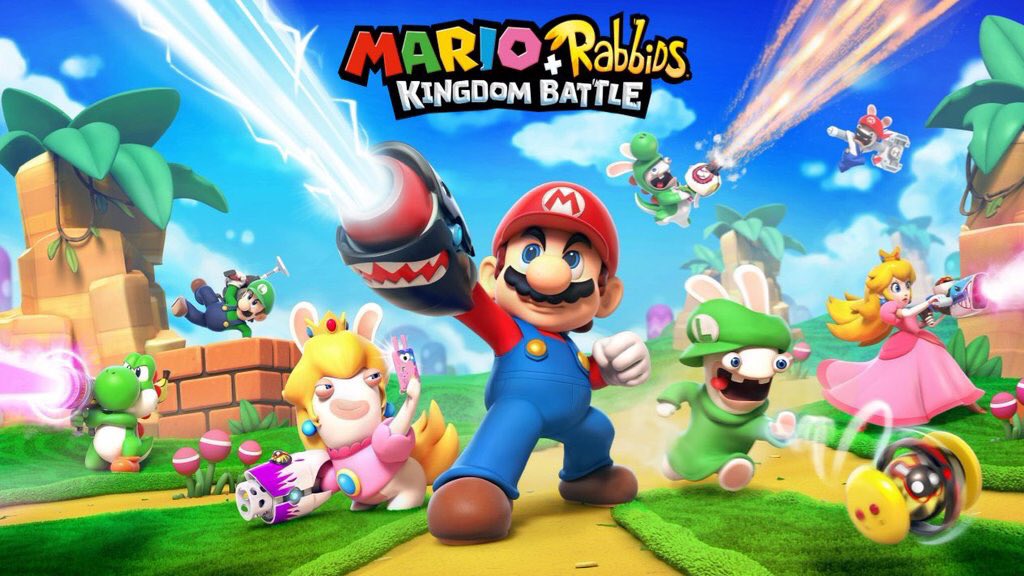 Rajio's tweet photo. I've got an extra copy of Mario + Rabbids Kingdom Battle. Want it? On Monday I'll send it to someone who follows &amp; RTs this tweet. https://t.co/PhjDwvfcex
