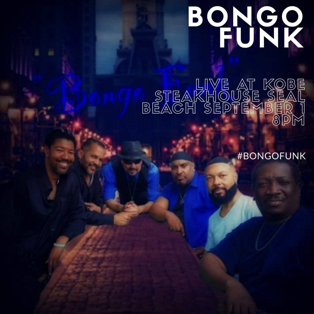 DaleVPercussion's tweet photo. Join us Fri. 9/1, 8p in #SealBeach at Kobe's Steakhouse for a night of friends, food, drinks, dancing + music! RSVP: https://t.co/SCzPn2CfuW https://t.co/Zz90UTA4fR