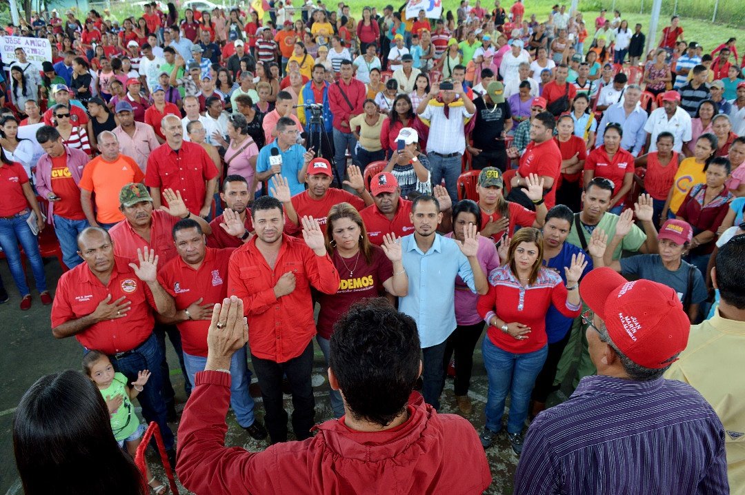 josemvasquez's tweet photo. #Chaguaramas Juramentación del comando de Campaña Municipal Zamora 200 rumbo a la victoria de Guárico #EnCuerpoYalmaPorGuarico https://t.co/xYmQjLkG7B