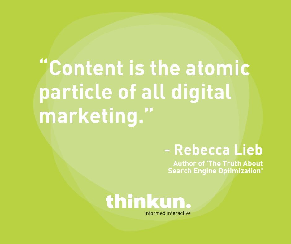 thinkunii's tweet photo. Great content is fundamental to #digitalmarketing https://t.co/lrHaOZZESi