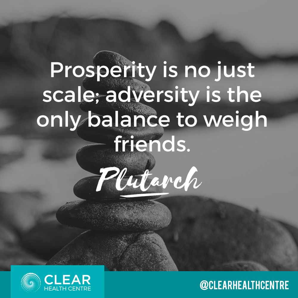 ClearHealthC's tweet photo. Balance and friendships are tested and built in adversity! #Balance #Adversity #GraceUnderPressure https://t.co/hqIbBEmxrx