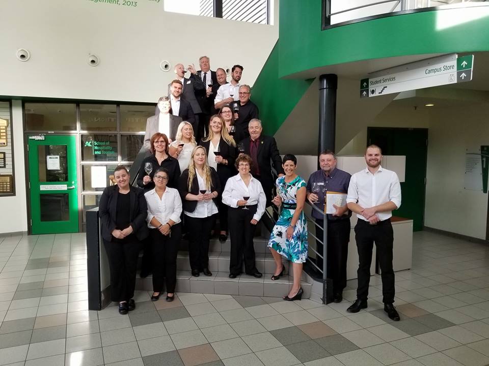 ACSomm's tweet photo. Proud to present the 2017 cohort of @acsomm Graduates! A fantastic group of talented Sommeliers #algonquincollege #sommelierprogram https://t.co/dWSksChsuX