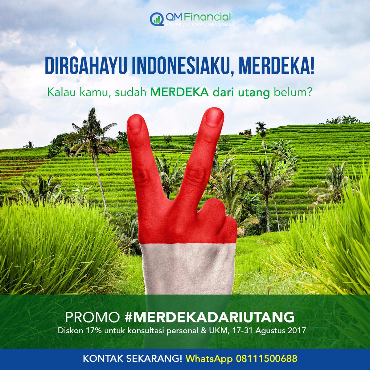 mrshananto's tweet photo. Yuuhuuu! Hari ini terakhir #diskonmerdeka ya. Diskon 17% utk semua konsul. Sila daftar HANYA HARI INI: 08111500688 https://t.co/mkxw3MVlTV