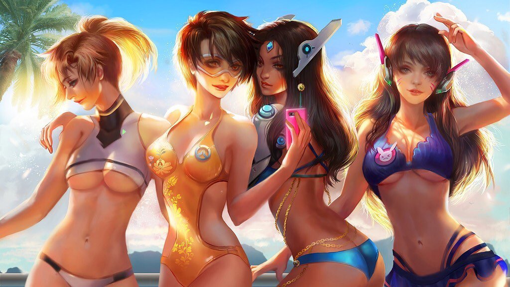 The world needs for heroes #Overwatch #Overwatchsummergames #love #sexy.