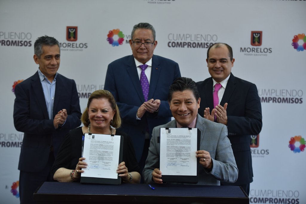 Firman convenio para impulsar la campaña “Septiembre y Octubre Meses del Testamento” bit.ly/2wmThWR