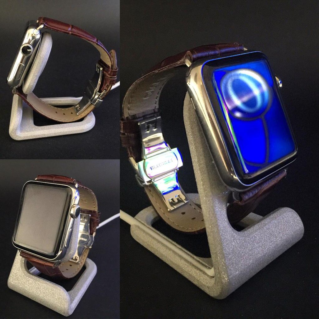 fusion_imaging's tweet photo. Stand up and be counted. Apple watch stand avail in colours from only $19.99 https://t.co/scX7faTmKx #AppleWatch #iPhone #Apple #Wearables https://t.co/s5CrexxDs0