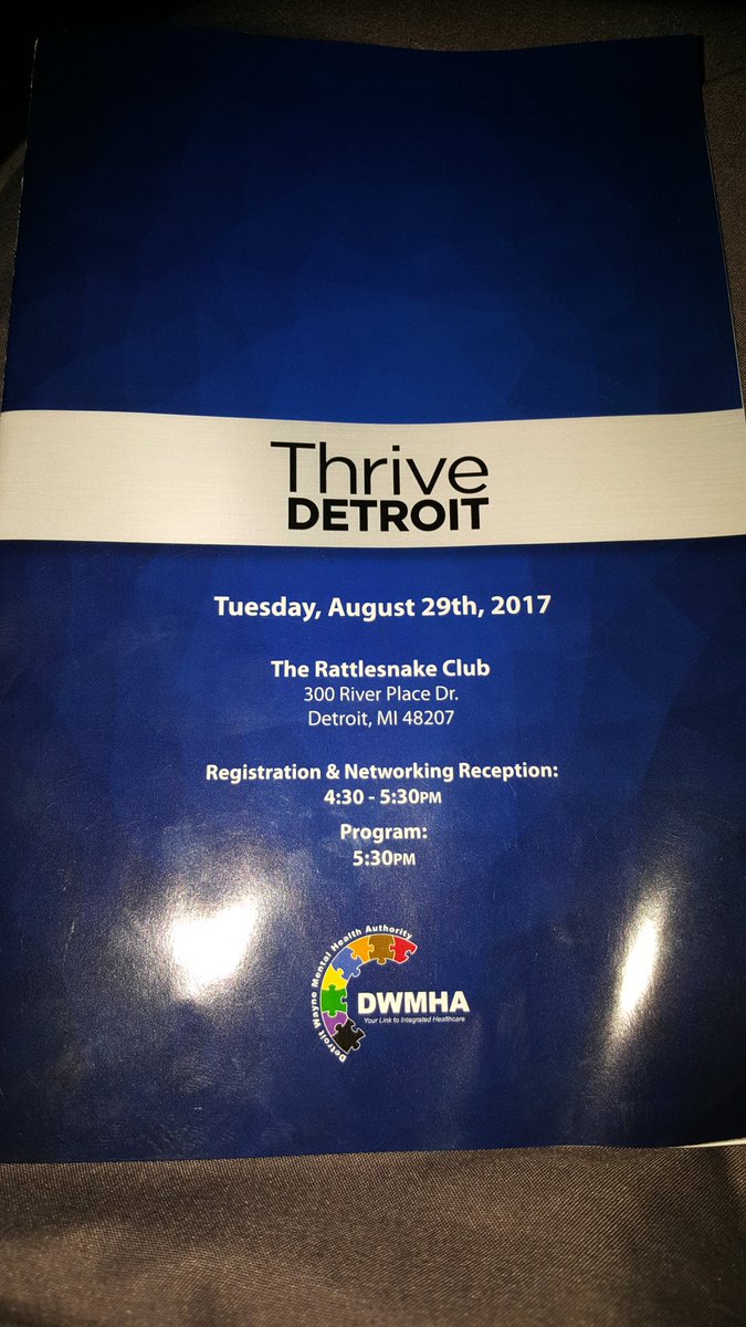 PRATLLC's tweet image. Did a short presentation at Detroit Wayne Mental Health Authority Thrive Detroit Event