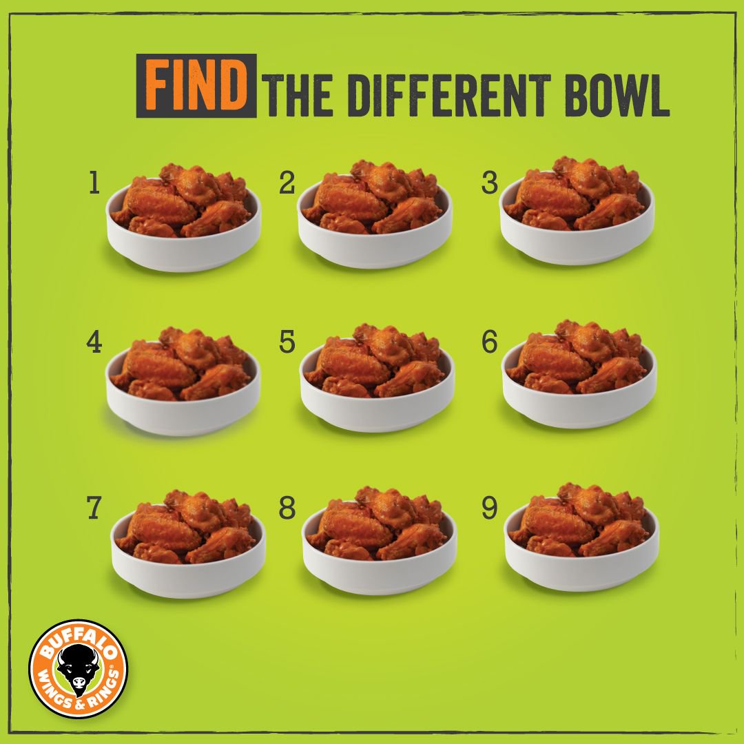 BuffaloWingsJO's tweet photo. WING overload! Can you spot the different one?
#BWR #JO #BWRJO #Buffalo https://t.co/BUvPFQ2gKx
