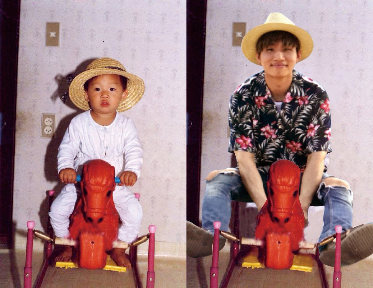 doradoradaesung's tweet photo. おそらく20年以上の時をまたいだ麦わらテソンを比較
検証の結果
「どっちみち可愛い」(検証しなくても分かる) https://t.co/q9ufY6yRRC