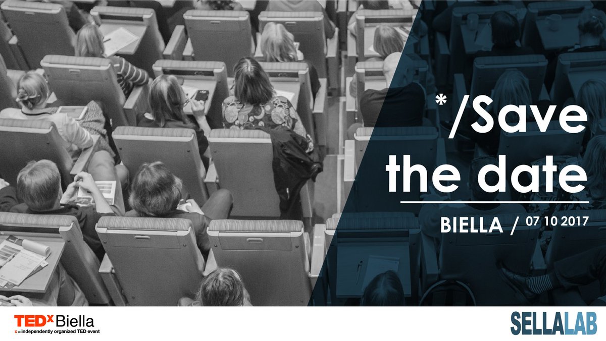 sellalab's tweet photo. .@diariodibiella: la video intervista a @LucaMurta sul #tedxbiella ➡️  https://t.co/8TkojXK3zM https://t.co/GMbrW1B7cb