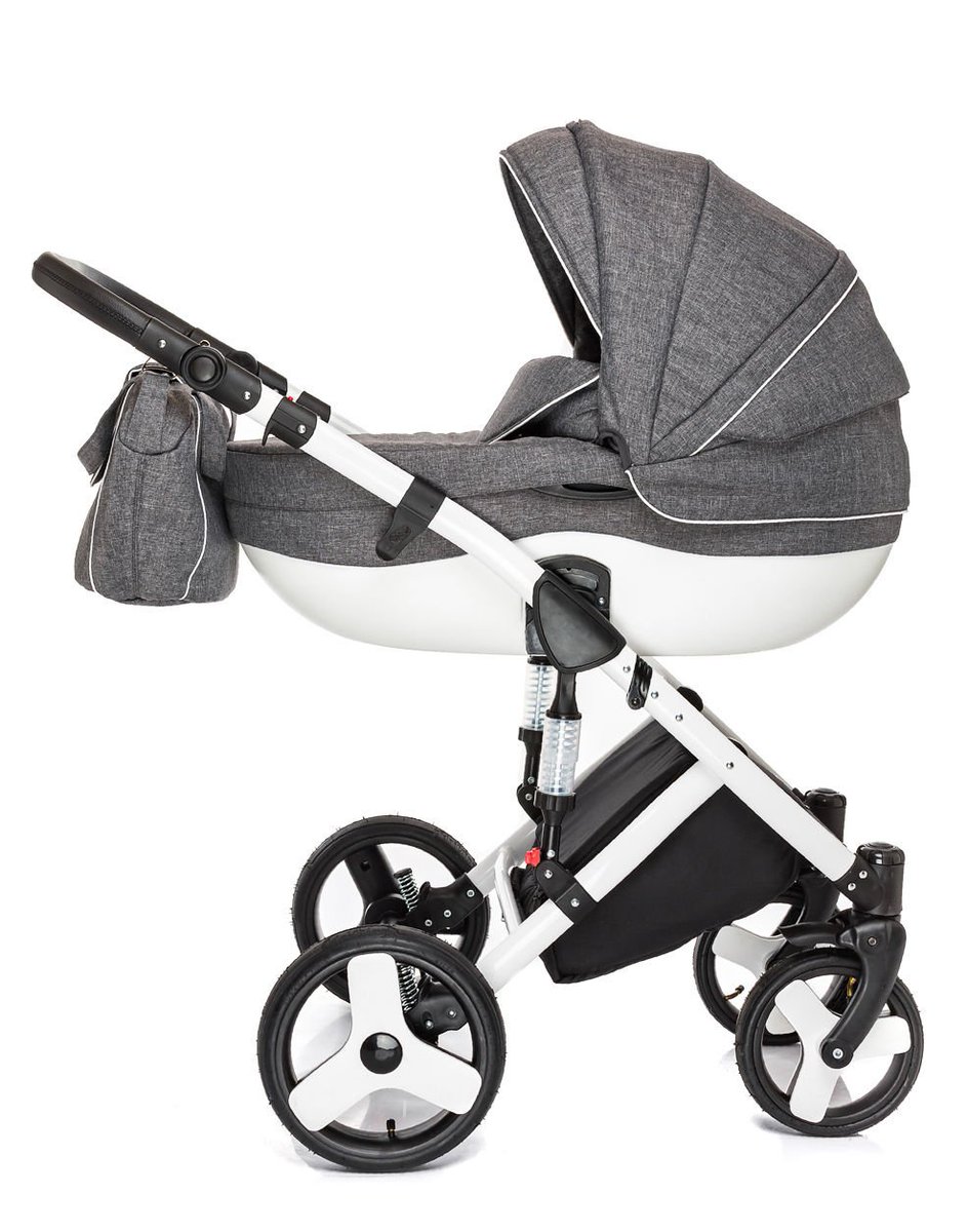 Unsere Kinderwagen haben Hängetasche, Insektenschutz.

Auf dem Foto ALFA SILVER 2in1.

goo.gl/6zunnm

#Kinderbuggy #Babyartikel