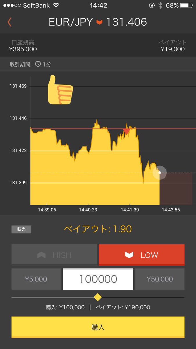 Ramhighlow's tweet image. 10分ちょっとで3万円以上の利益✨✨

バリナリーだとこんなにも簡単に稼げてバイトとかバカバカしいですね🤣🤣

私は本当にバリナリーに出会えて人生変わりました😊✨

興味ある方いつでもDMお待ちしてます💕🍀